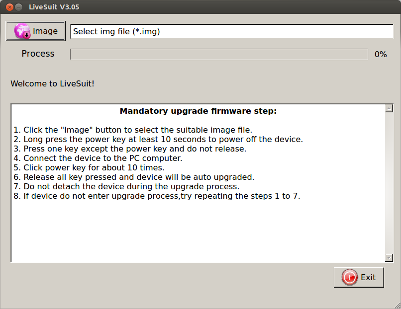 Install Lubuntu via LiveSuit